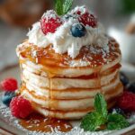 Coconut Cream Pancakes