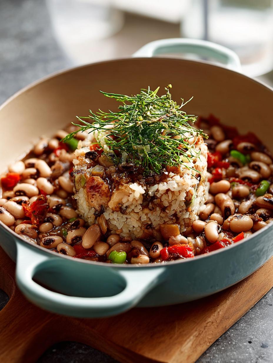 Creamy Black Eyed Peas