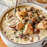Creamy Chicken Mushroom Soup