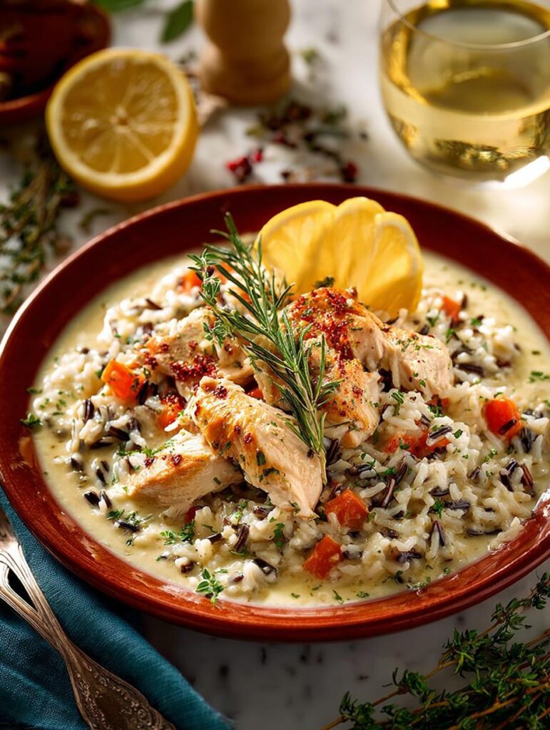 Creamy Chicken Wild Rice