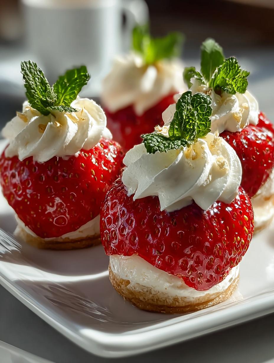 Creamy Deviled Strawberries: 6 Irresistible Treats for Love - Creamy Deviled Strawberries - additional detail