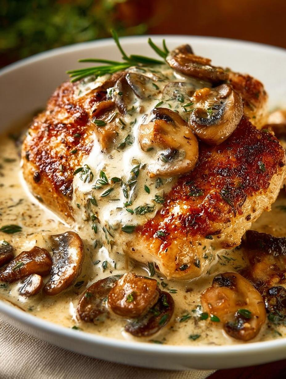 Creamy Mushroom Chicken: 10 Steps to Comforting Perfection - Creamy Mushroom Chicken - main visual representation