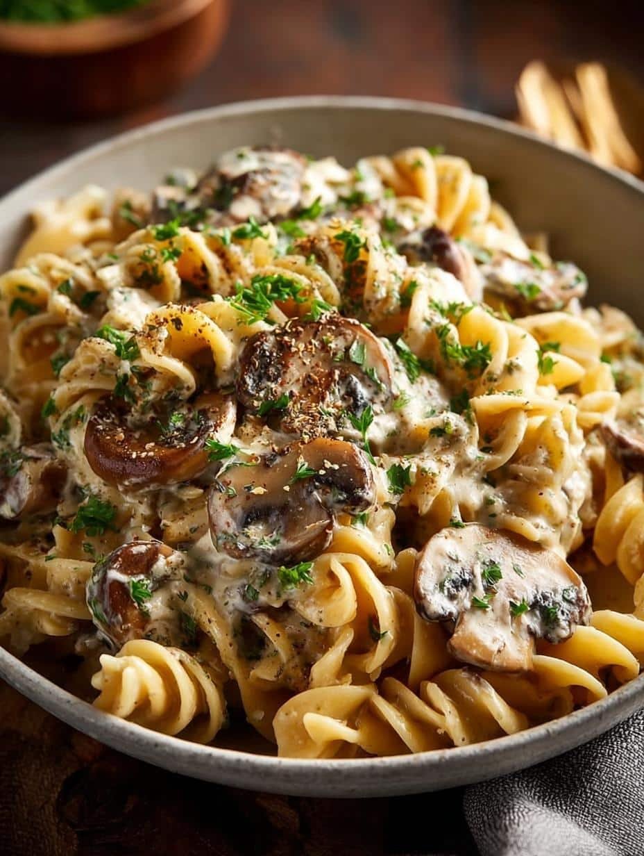 Creamy Vegan Mushroom Stroganoff: 10 Reasons to Love It - Creamy Vegan Mushroom Stroganoff - main visual representation