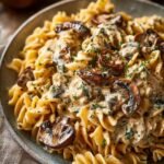 Creamy Vegan Mushroom Stroganoff
