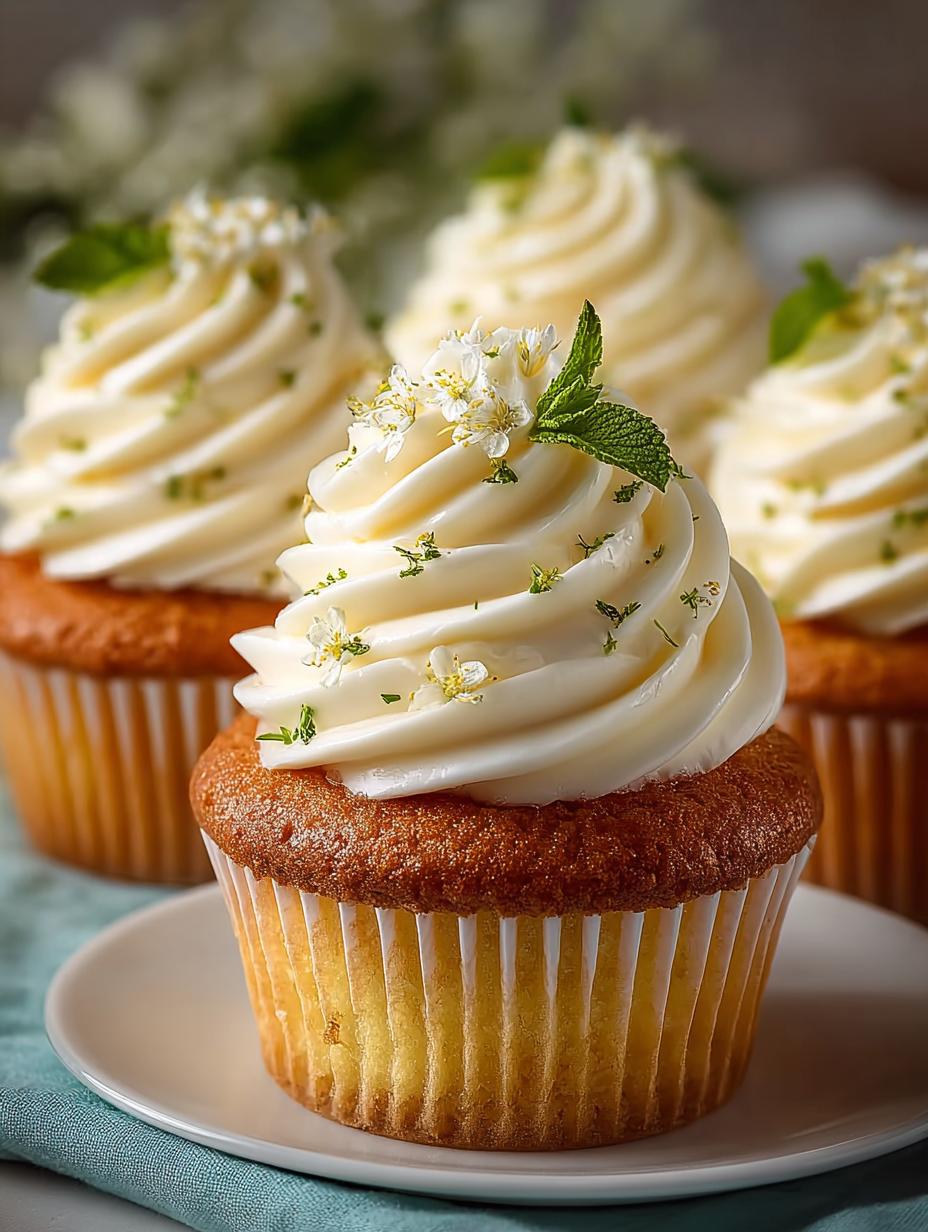 Elderflower Cupcakes