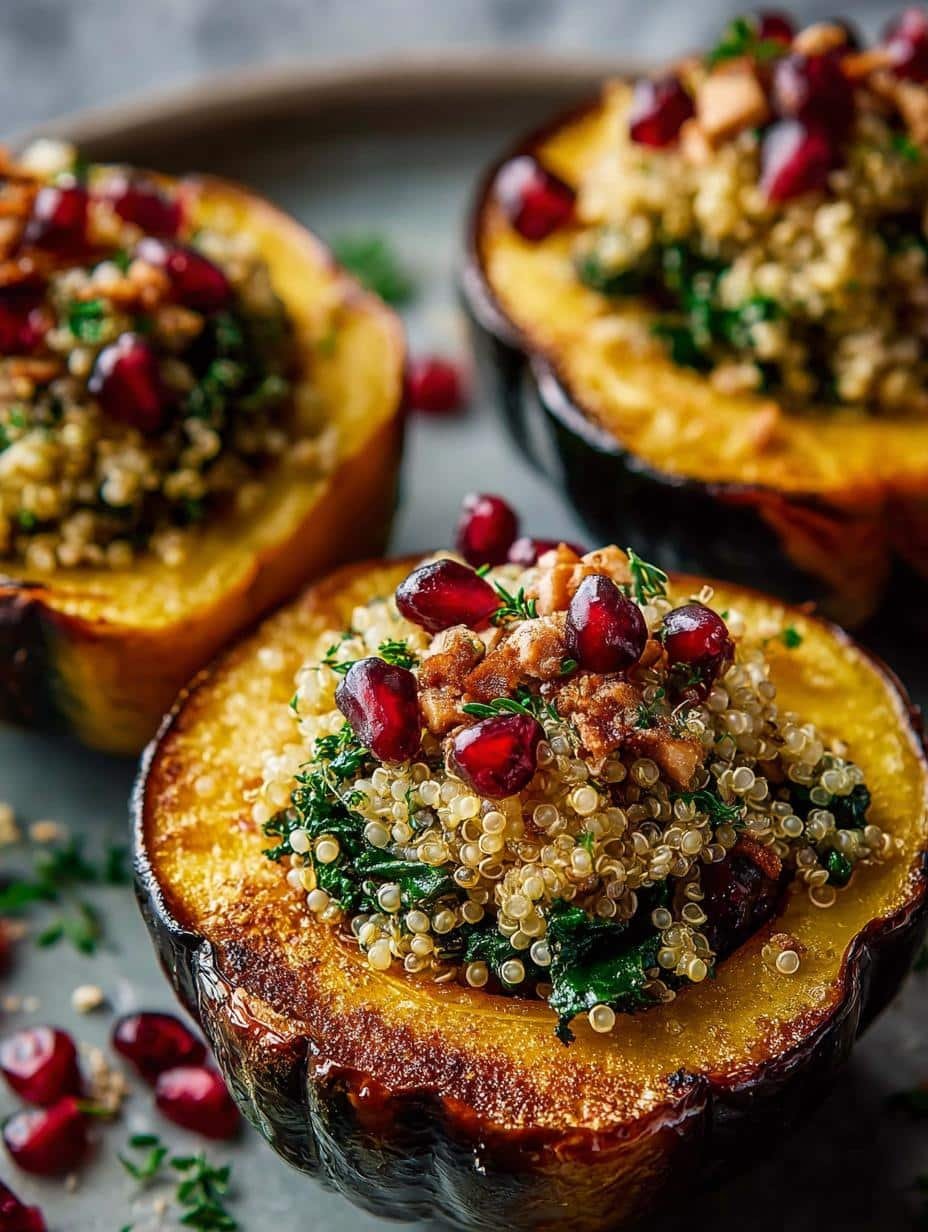 Ever Quinoa Stuffed Acorn Squash: A Heartwarming Delight - Ever Quinoa Stuffed Acorn - additional detail