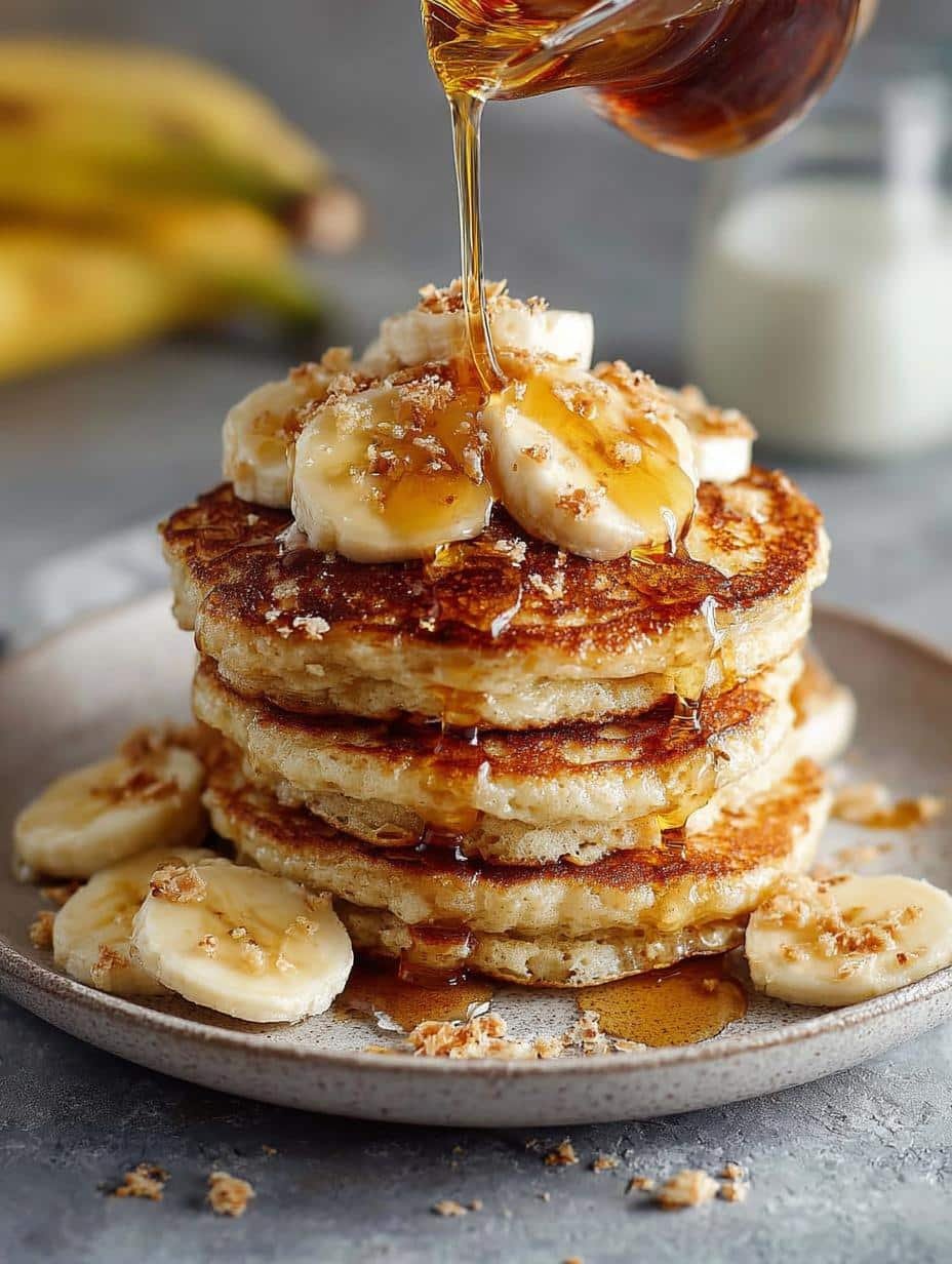 Delicious Fluffy Banana Pancakes Recipe for Breakfast 3 Delicious Fluffy Banana Pancakes Recipe for Breakfast - Fluffy Banana Pancakes - additional detail