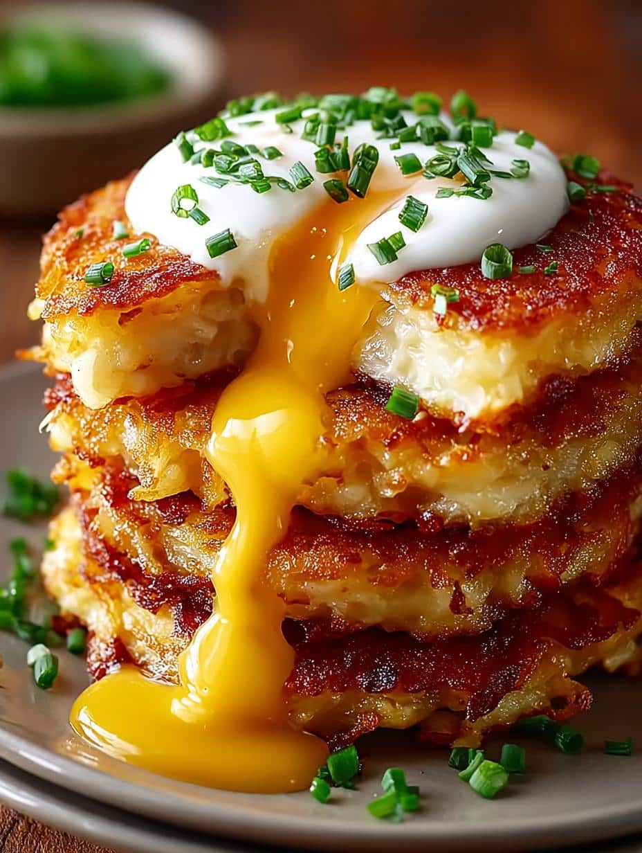 Hash Browns Breakfast Stacks: 5 Layers of Comfort Food - Hash Browns Breakfast Stacks - additional detail