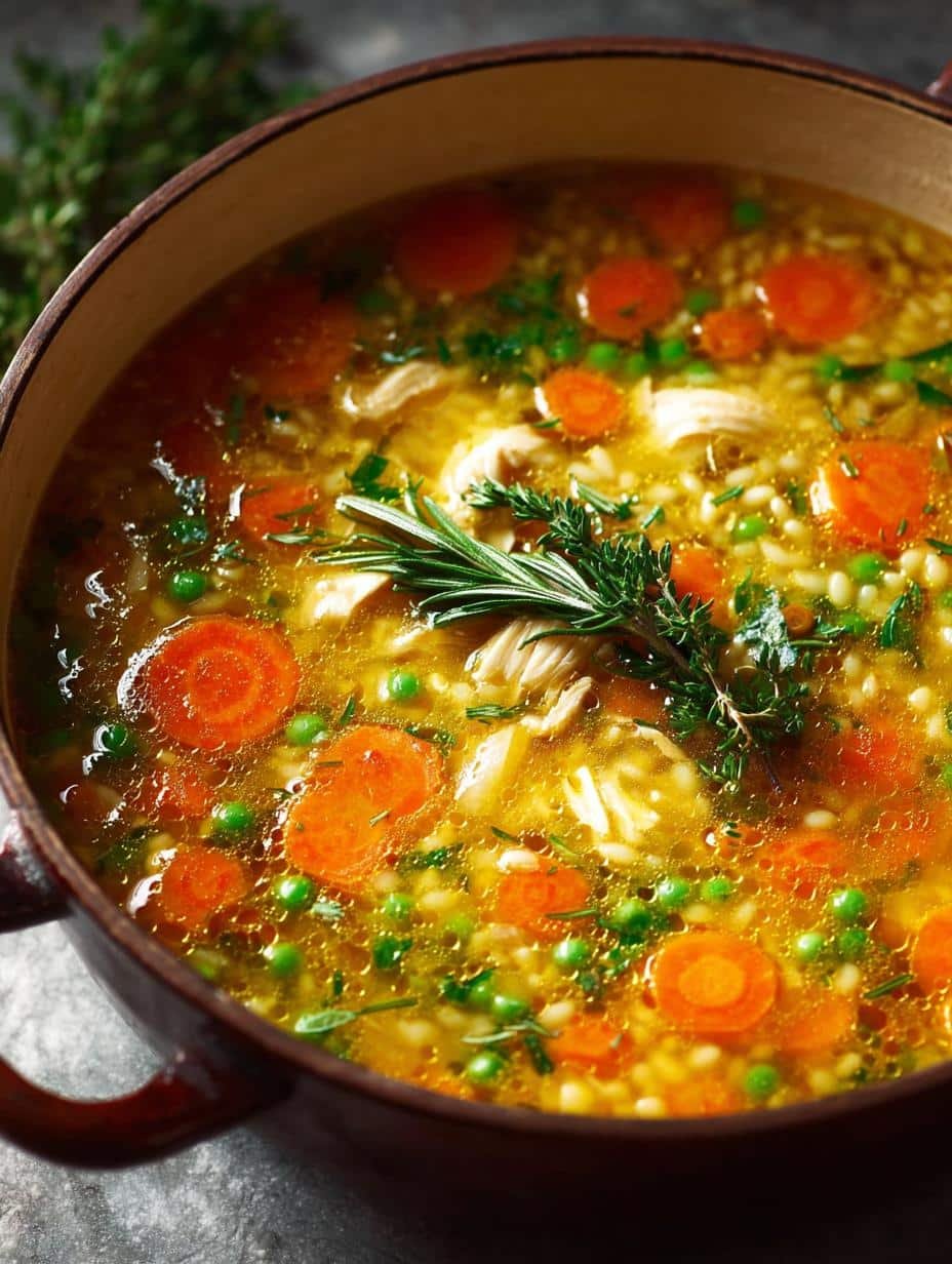 Healthy Chicken Soup with Turmeric and Ginger for Wellness - Healthy Chicken Soup with - additional detail