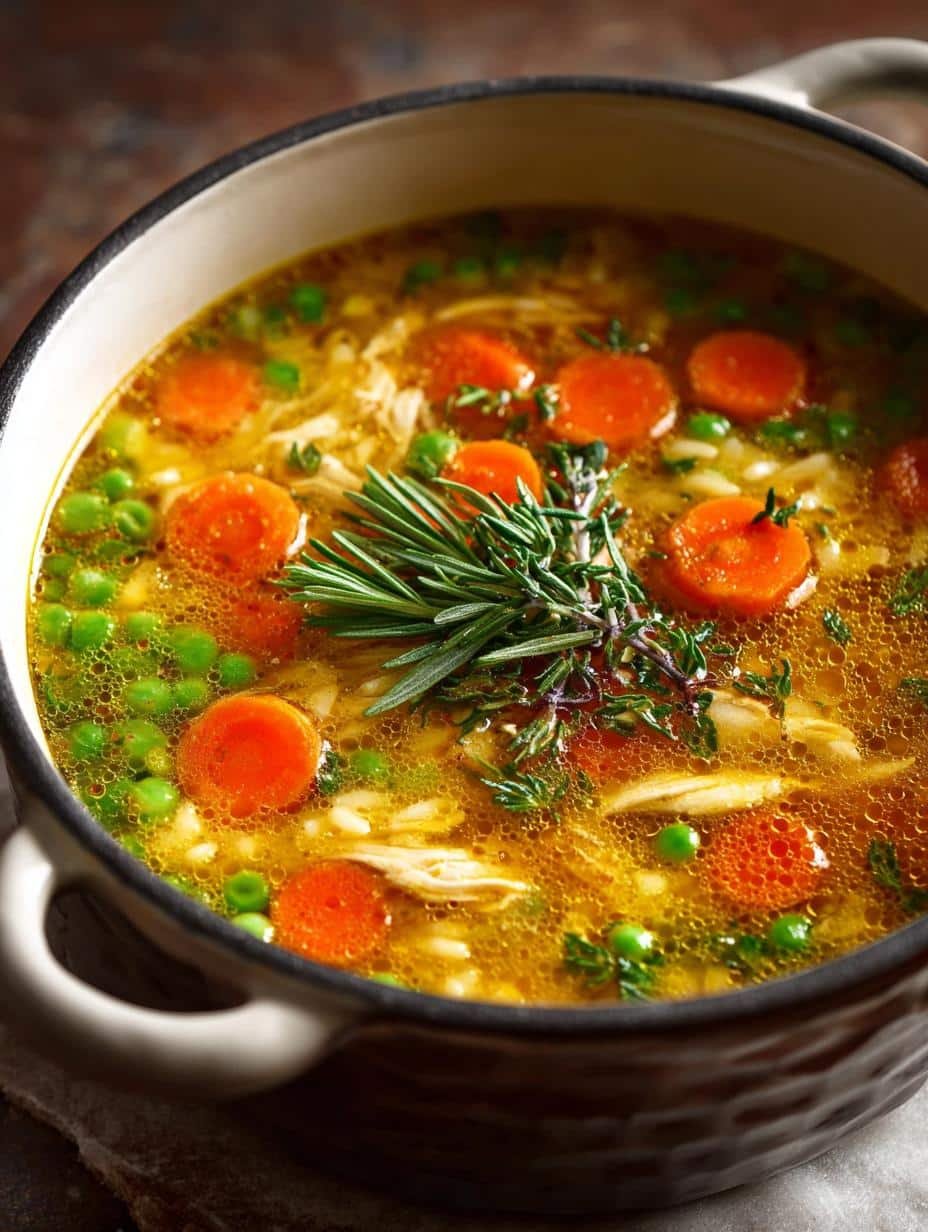 Healthy Chicken Soup with