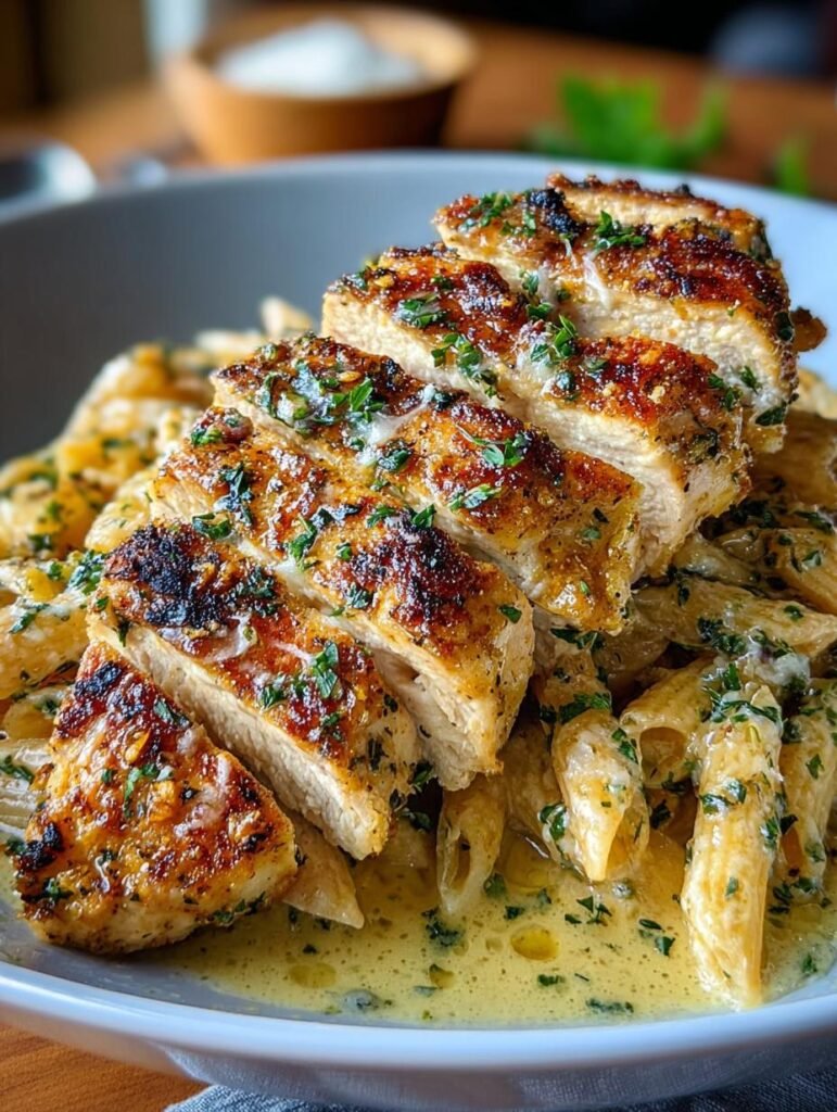 Healthy Garlic Parmesan Chicken