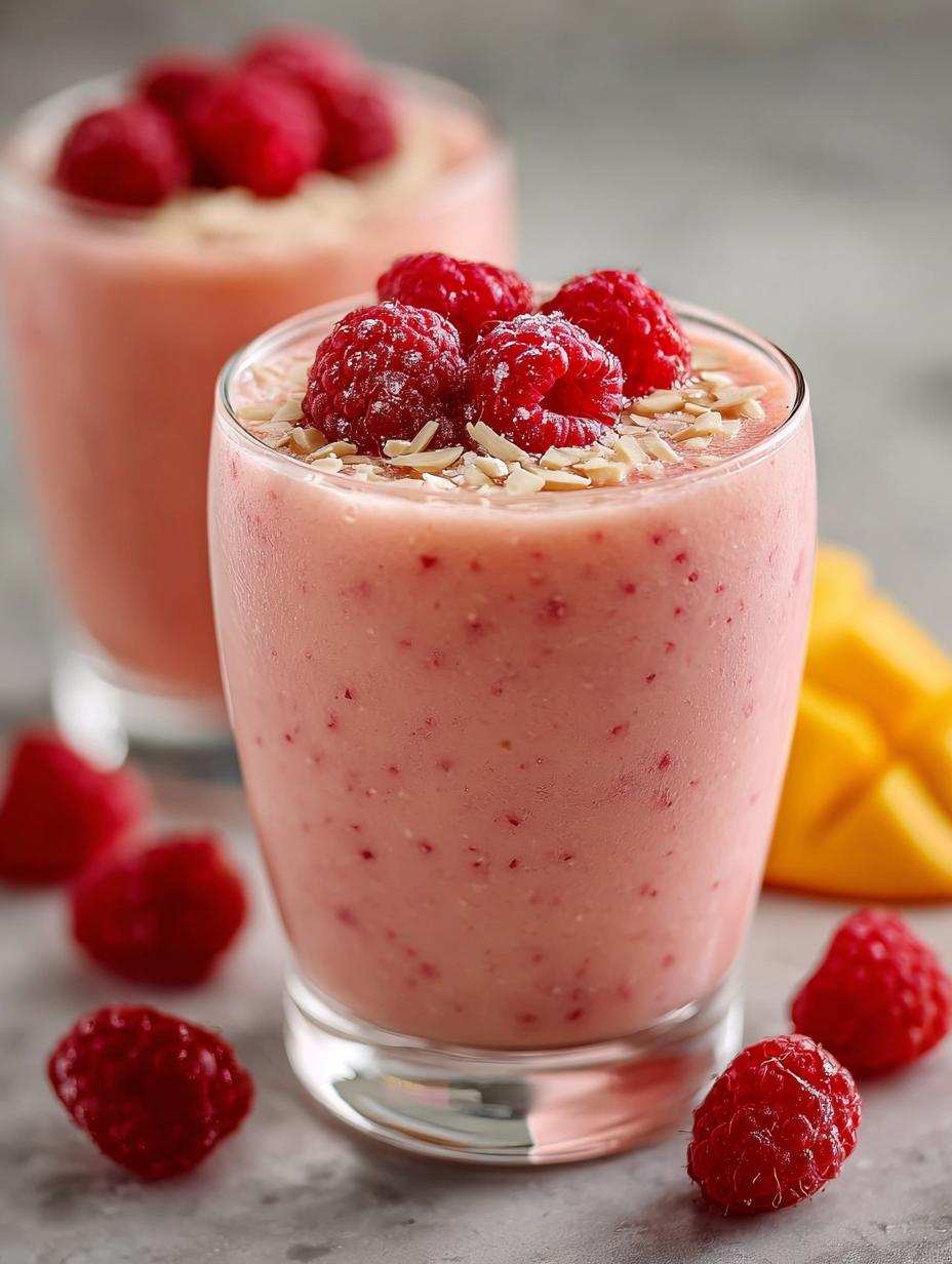 Healthy Mango Raspberry Smoothie: 5-Minute Recipe for Energy - Healthy Mango Raspberry Smoothie - main visual representation