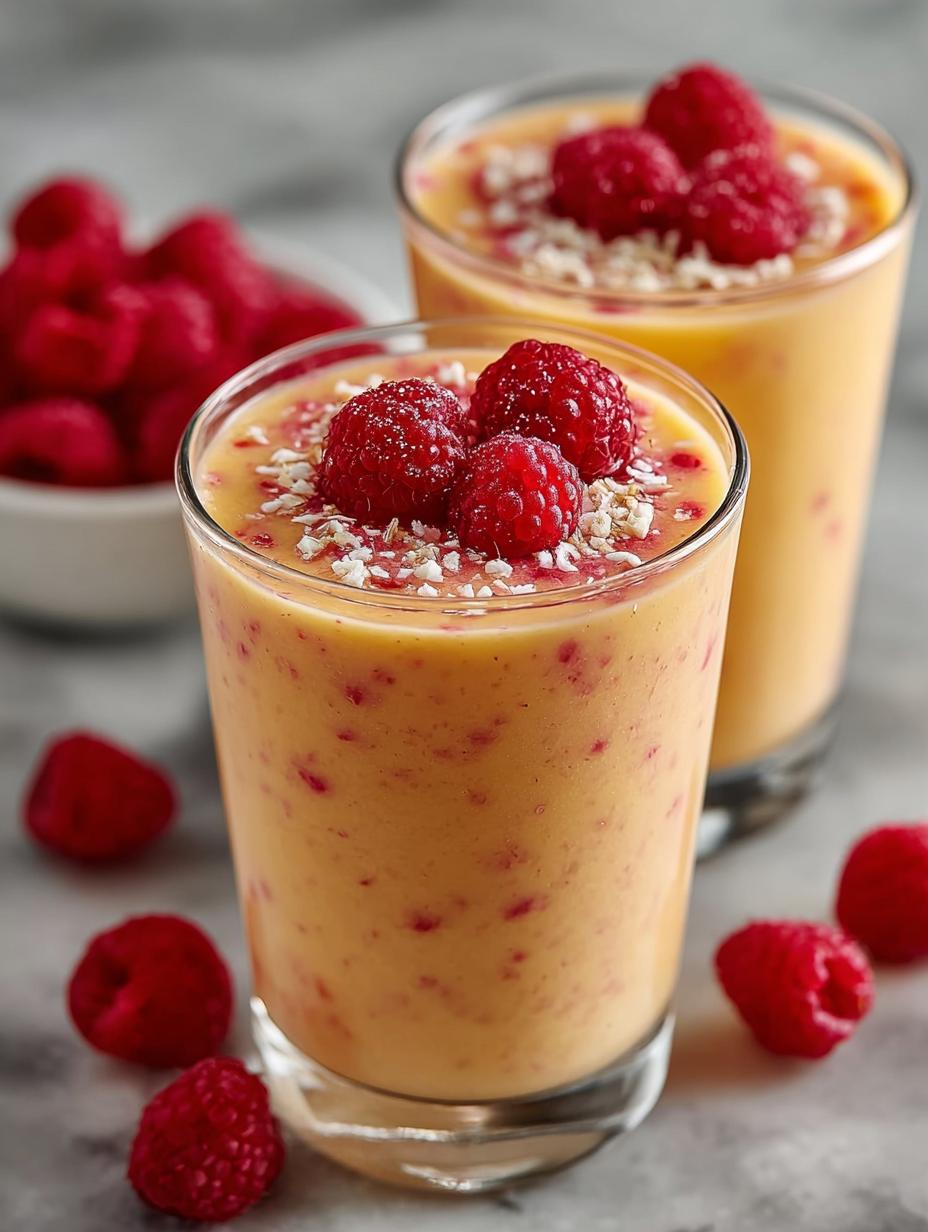 Healthy Mango Raspberry Smoothie: 5-Minute Recipe for Energy - Healthy Mango Raspberry Smoothie - additional detail