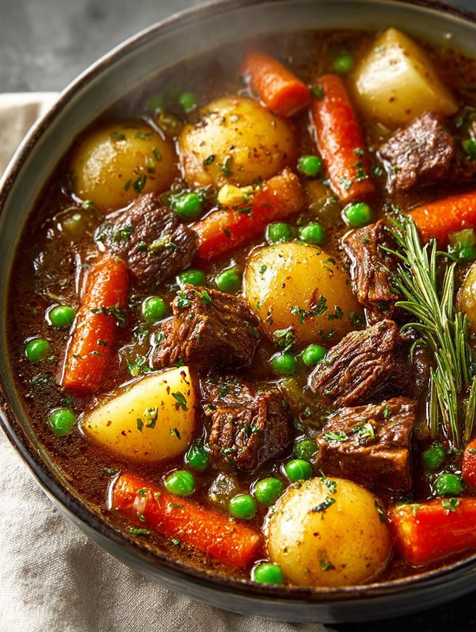 Hearty Beef Stew with Rich Flavor for Comforting Meals - Hearty Beef Stew with - main visual representation