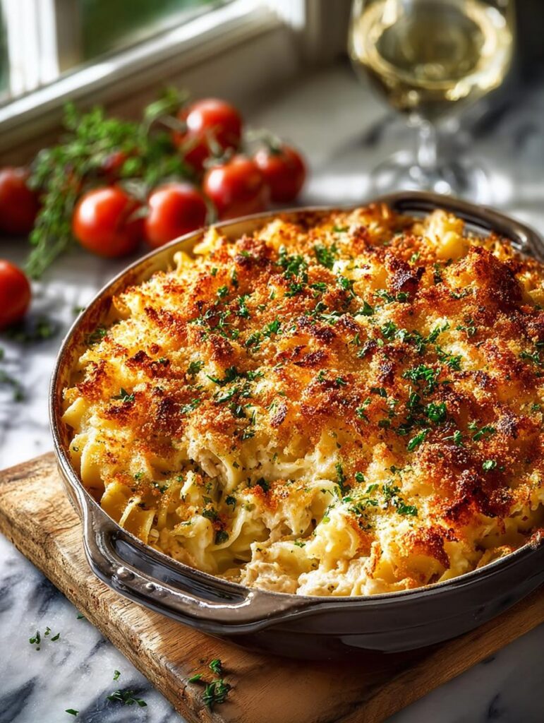 Homestyle Tuna Noodle Casserole
