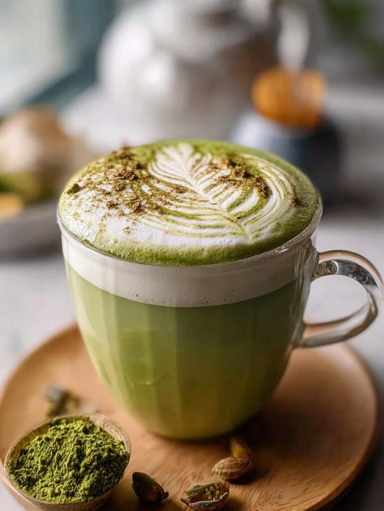 Honey Matcha Latte