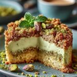 Italian Pistachio Crumb Cake
