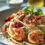 Italian Shrimp Linguine with