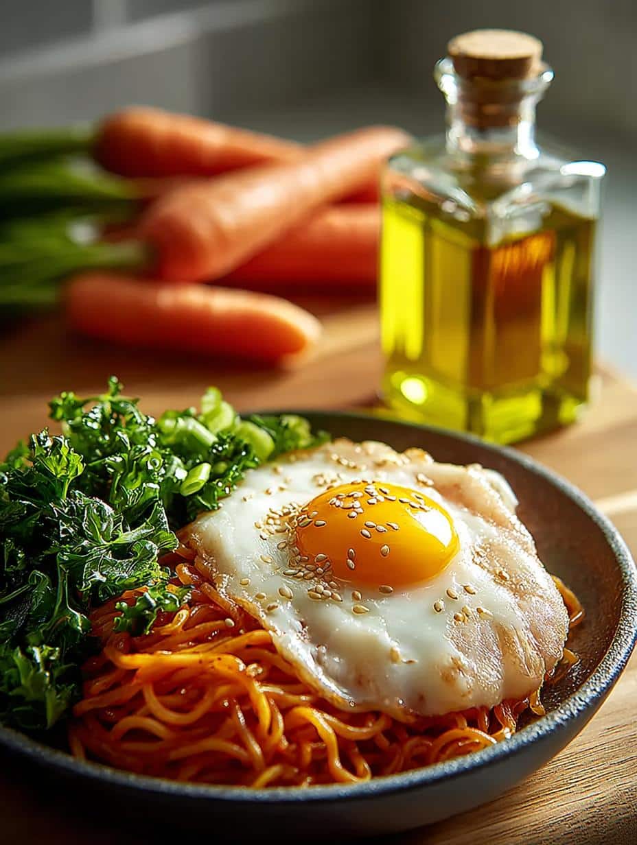 Delicious Korean Fried Noodles in Under 30 Minutes - Korean Fried Noodles - additional detail