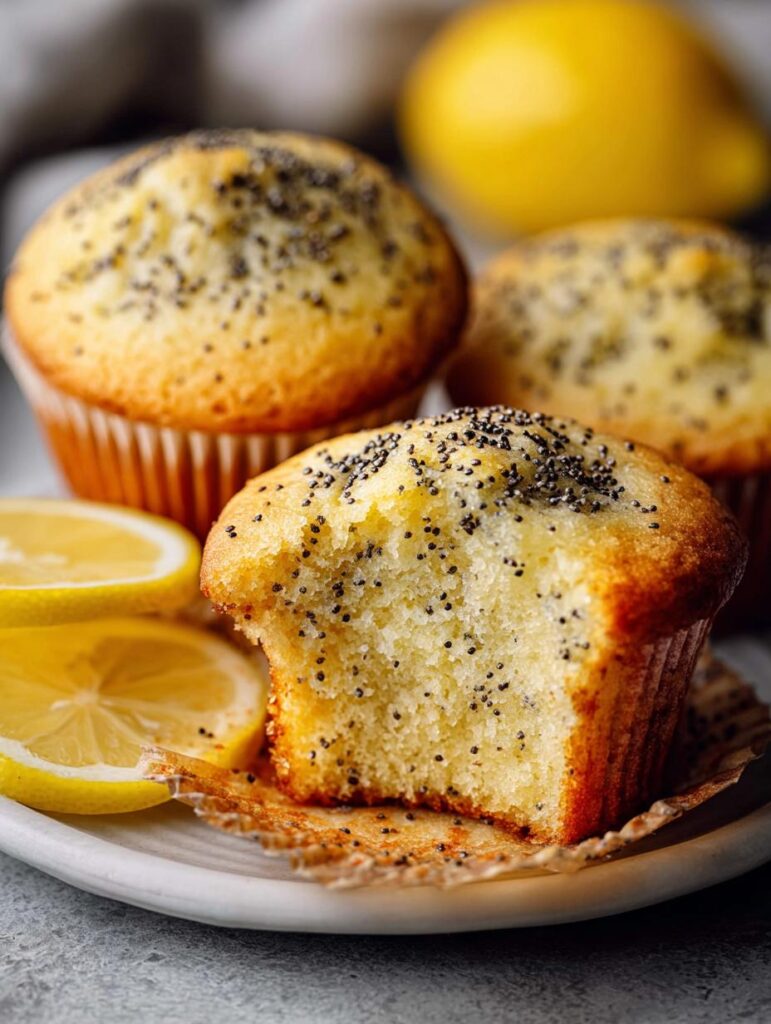 Lemon Poppy Seed Muffins