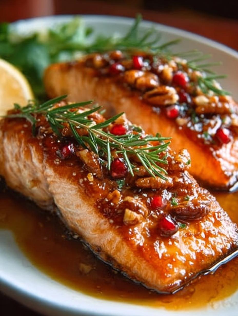 Maple Pecan Glazed Salmon: 5 Steps to Delightful Flavor - Maple Pecan Glazed Salmon - additional detail