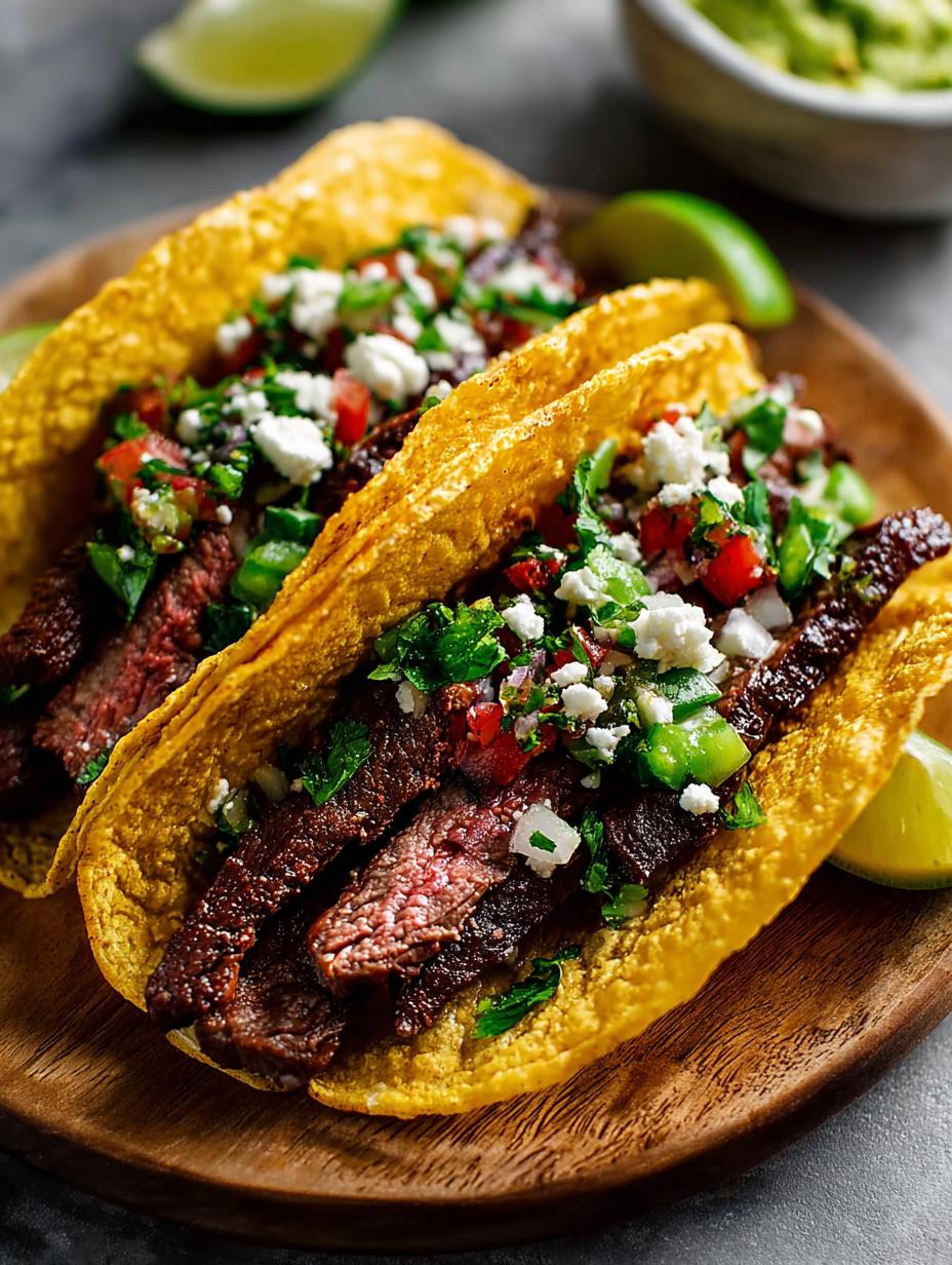 Delicious Marinated Mojo Steak Tacos for Dinner - Marinated Mojo Steak Tacos - main visual representation