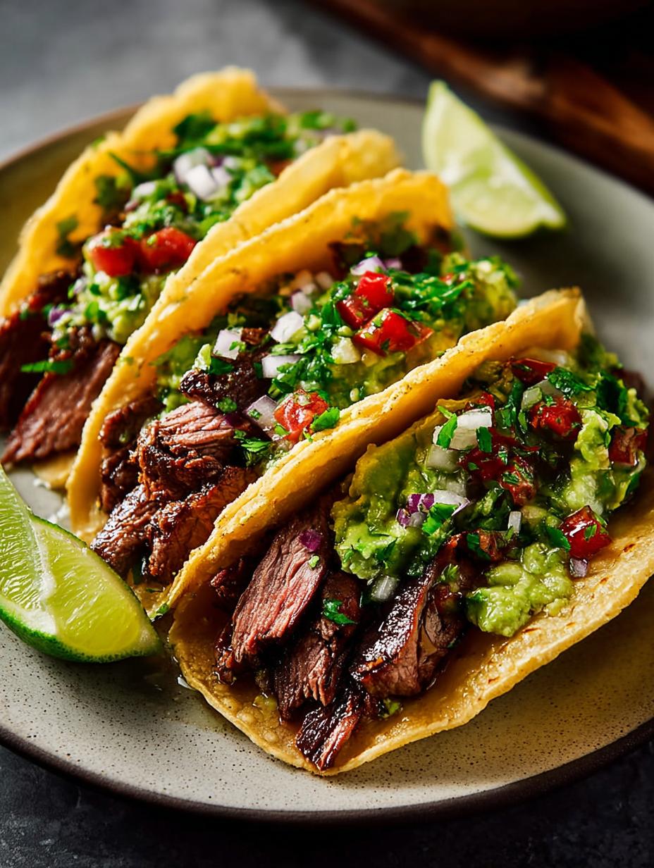 Delicious Marinated Mojo Steak Tacos for Dinner - Marinated Mojo Steak Tacos - additional detail