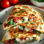 Mediterranean Quesadillas