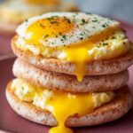 Microwave Egg Cheese Breakfast