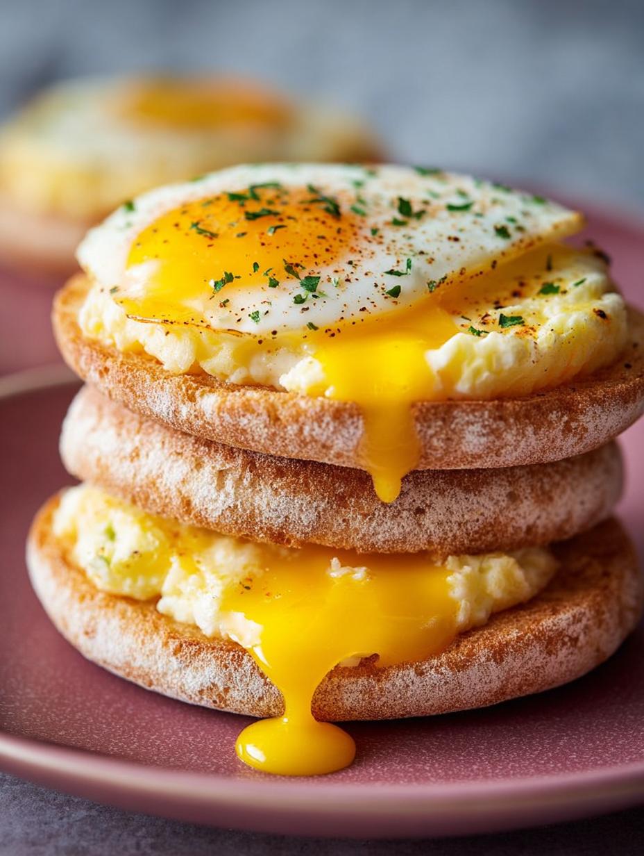 Microwave Egg Cheese Breakfast
