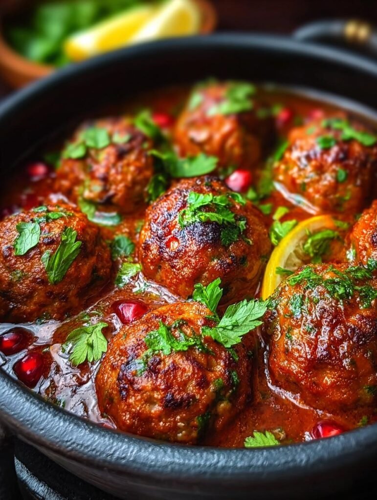 Moroccan Meatballs