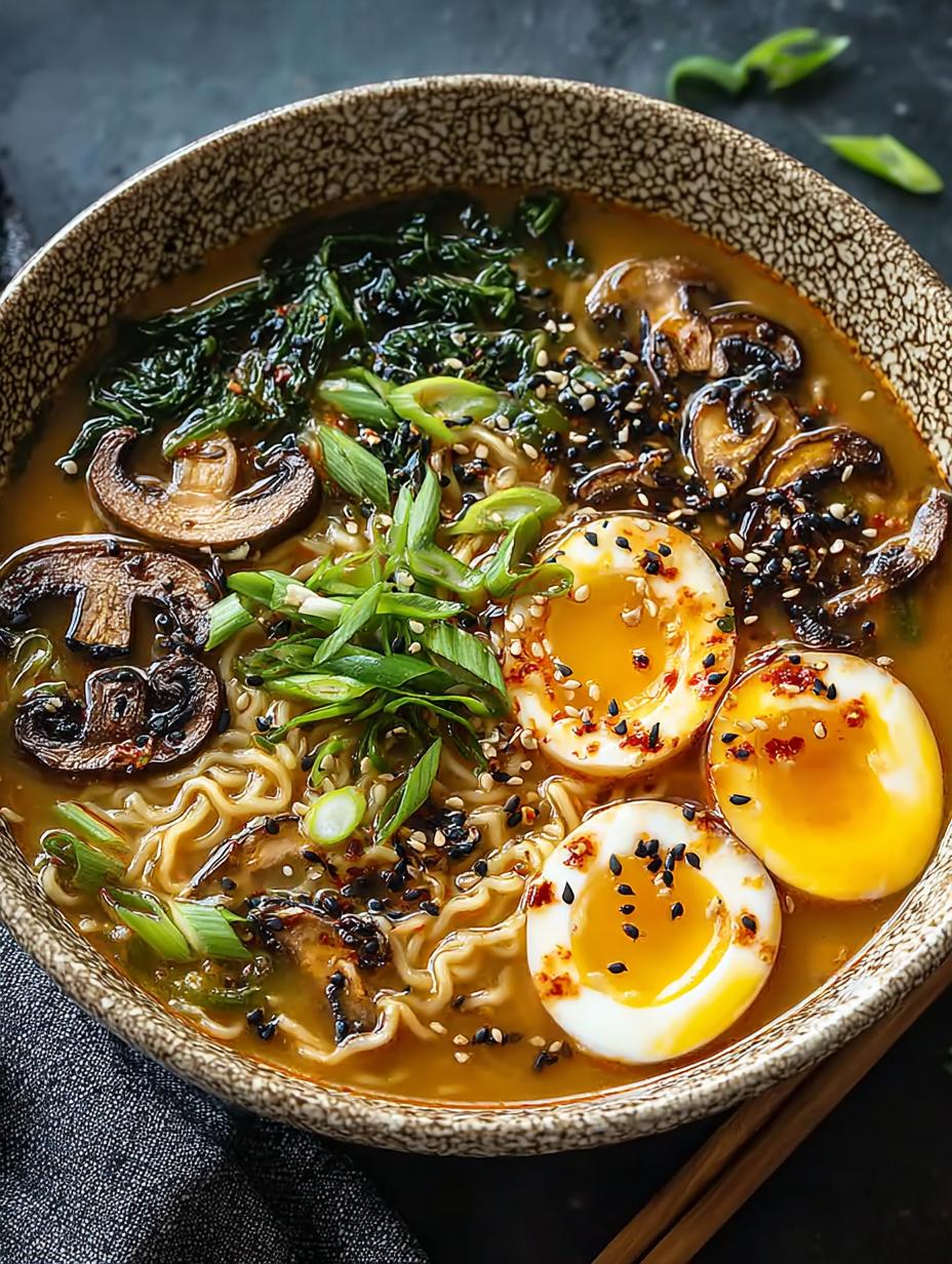 Mushroom Miso Ramen Noodle: 5 Steps to Comforting Bliss - Mushroom Miso Ramen Noodle - main visual representation