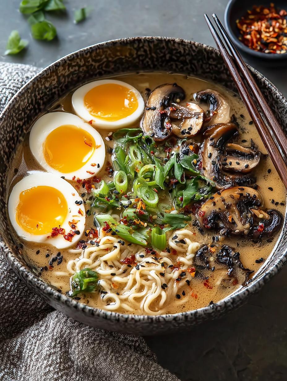 Mushroom Miso Ramen Noodle: 5 Steps to Comforting Bliss - Mushroom Miso Ramen Noodle - additional detail