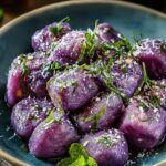 Purple Sweet Potato Gnocchi