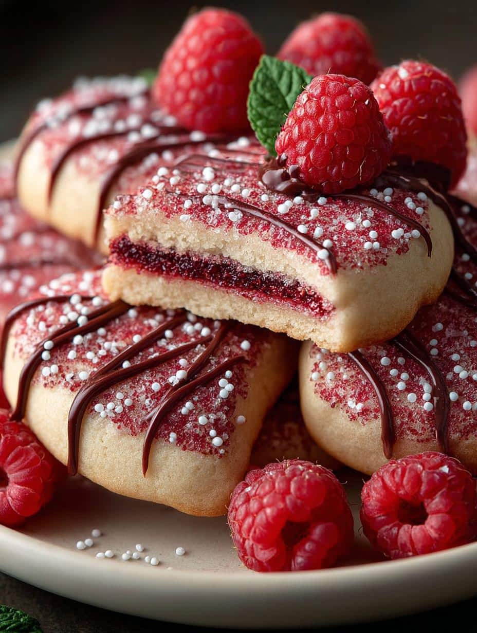 Raspberry Sugar Cookies: 10 Irresistible Treats to Love - Raspberry Sugar Cookies - additional detail