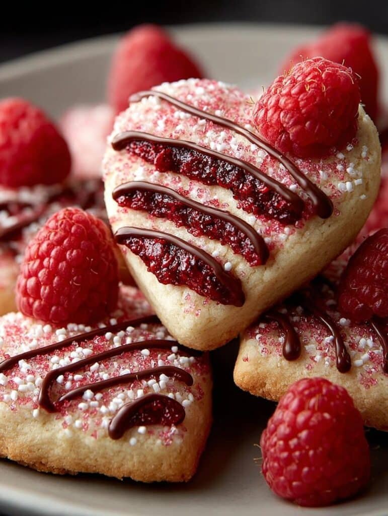 Raspberry Sugar Cookies