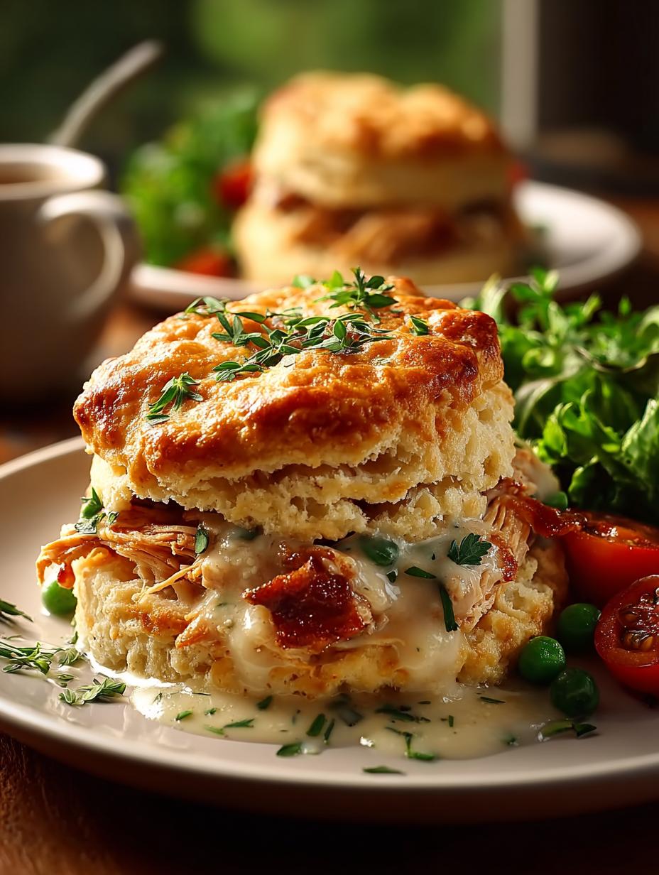 Irresistible Red Lobster Biscuit Chicken fresh from oven on cooling rack