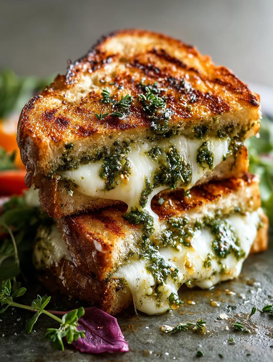 Delightful Sourdough Pesto Grilled Cheese You Must Try - Sourdough Pesto Grilled Cheese - main visual representation