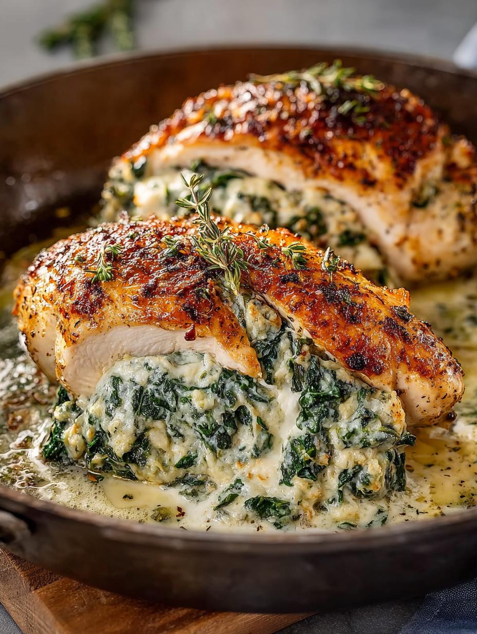 Spinach Artichoke Stuffed Chicken: 5-Star Flavor Awaits - Spinach Artichoke Stuffed Chicken - additional detail