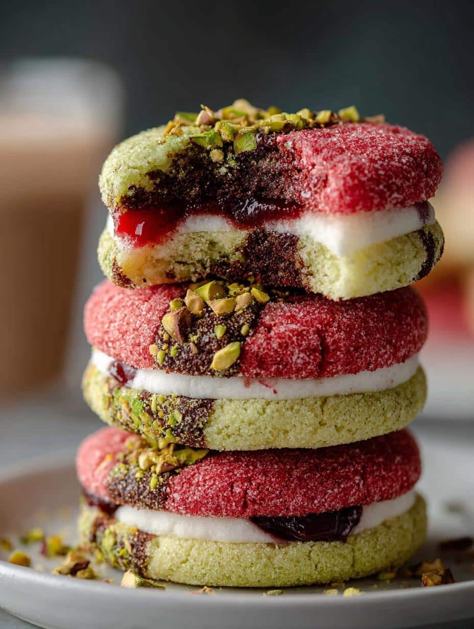 Spumoni Cookies Cherry Pistachio: 7 Irresistible Variations - Spumoni Cookies Cherry Pistachio - main visual representation