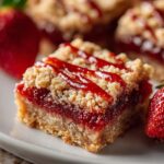 Strawberry Oatmeal Bars