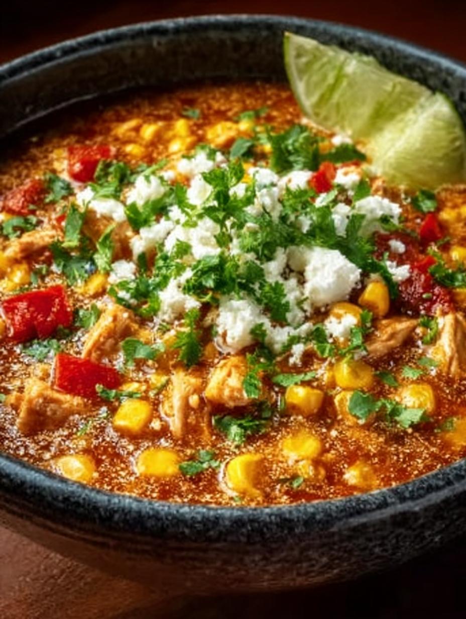 Street Corn Chicken Chili