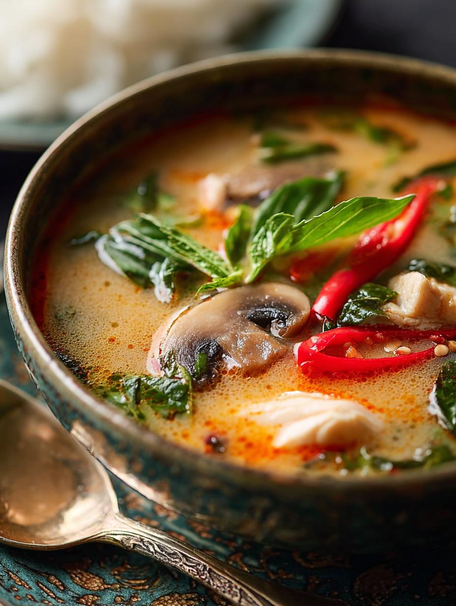 Tom Kha Gai Coconut: 7 Amazing Flavors in One Bowl - Tom Kha Gai Coconut - main visual representation