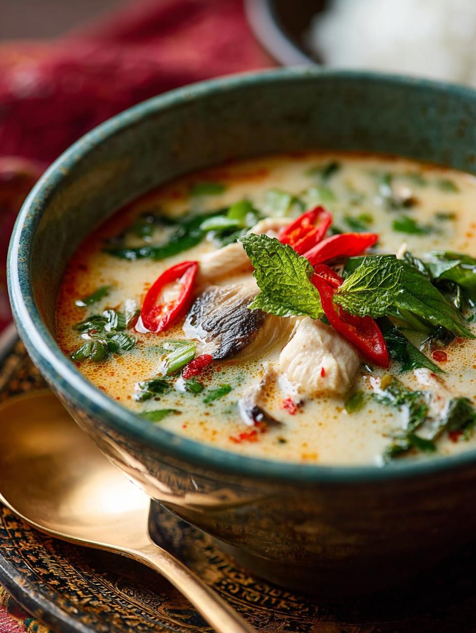 Tom Kha Gai Coconut: 7 Amazing Flavors in One Bowl - Tom Kha Gai Coconut - additional detail