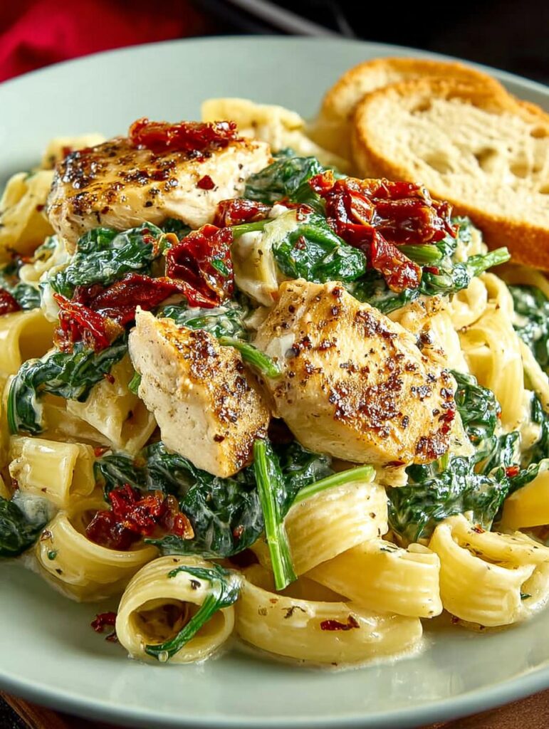 Tuscan Chicken Pasta