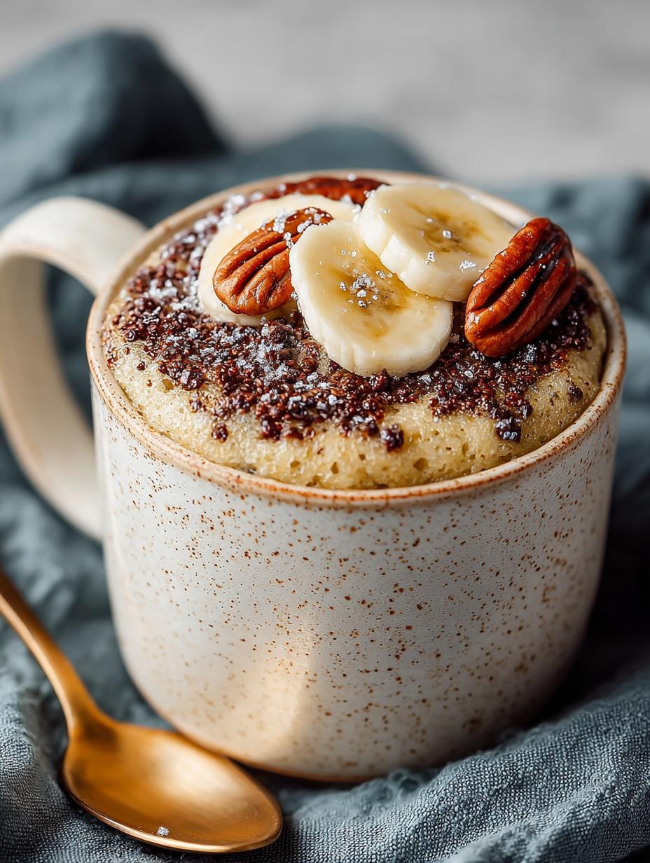 Vegan Banana Mug Cake: 5-Minute Delight for One - Vegan Banana Mug Cake - main visual representation