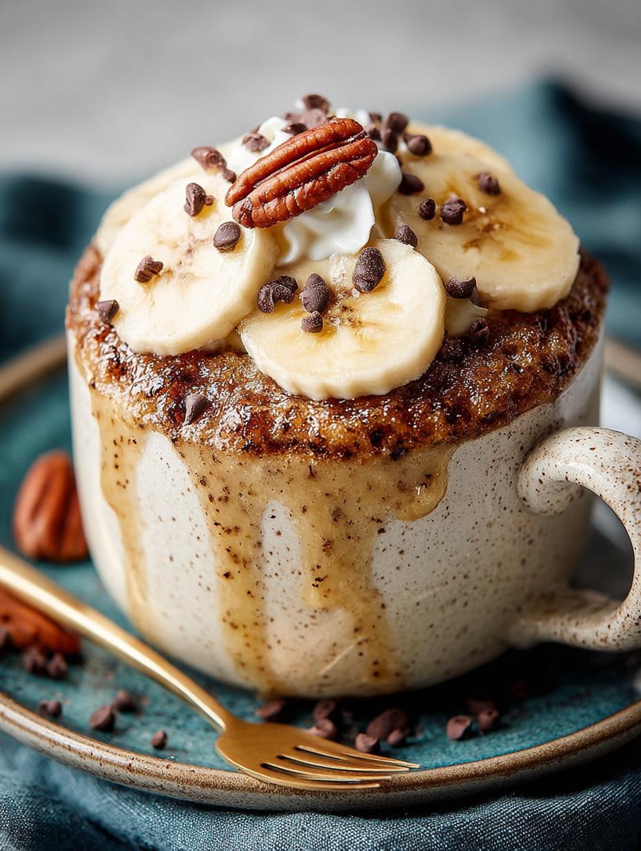 Vegan Banana Mug Cake: 5-Minute Delight for One - Vegan Banana Mug Cake - additional detail