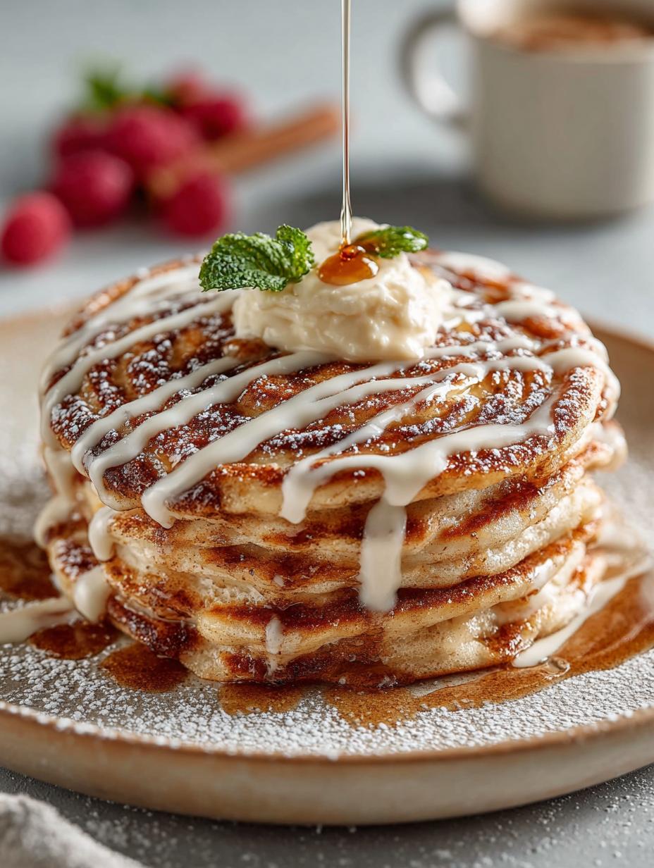 Vegan Cinnamon Swirl Pancakes: A Cozy Delight - Vegan Cinnamon Swirl Pancakes - additional detail