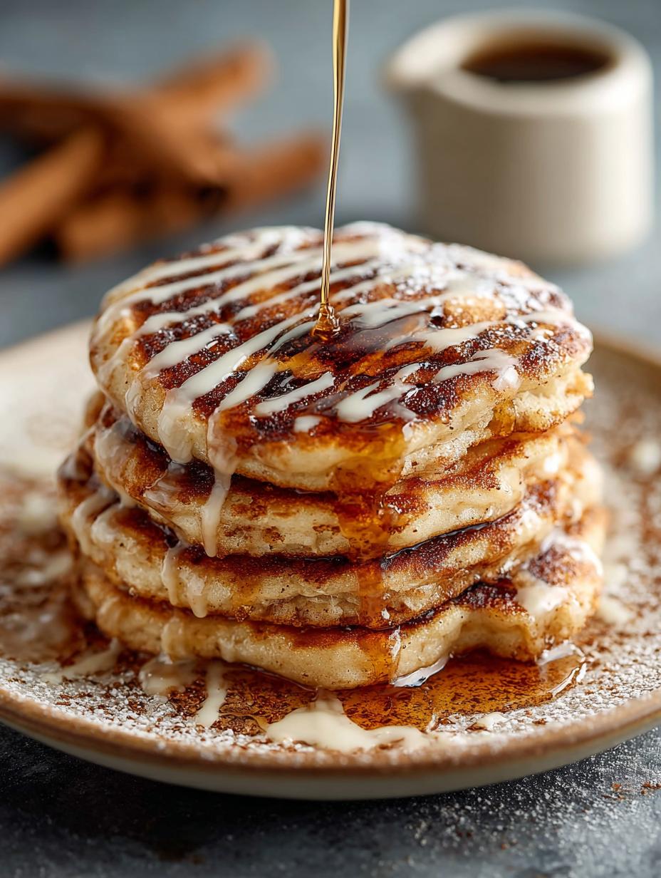 Vegan Cinnamon Swirl Pancakes