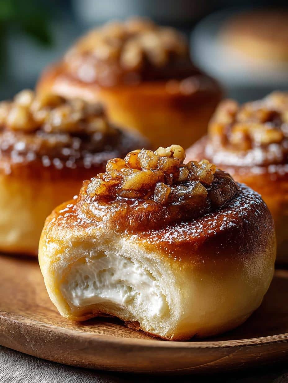 Apple Cheesecake Buns: 8 Steps to Irresistible Delight 2 Apple Cheesecake Buns: 8 Steps to Irresistible Delight - Apple Cheesecake Buns - main visual representation